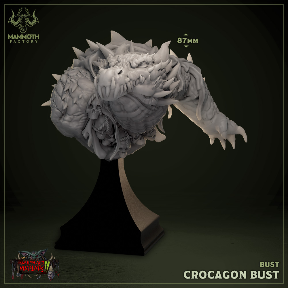 Crocagon Bust